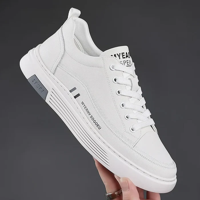 Baskets décontractées en cuir véritable - Sport plat - [BLACK FRIDAY] - [ACHETÉZ 1, RECEVÉZ 2] - Image 16