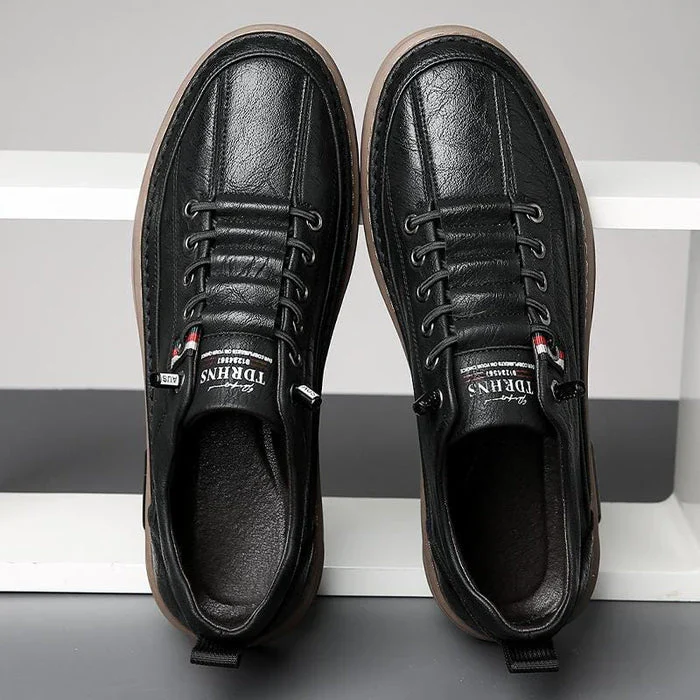 Baskets décontractées en cuir véritable Vinny - Image 9