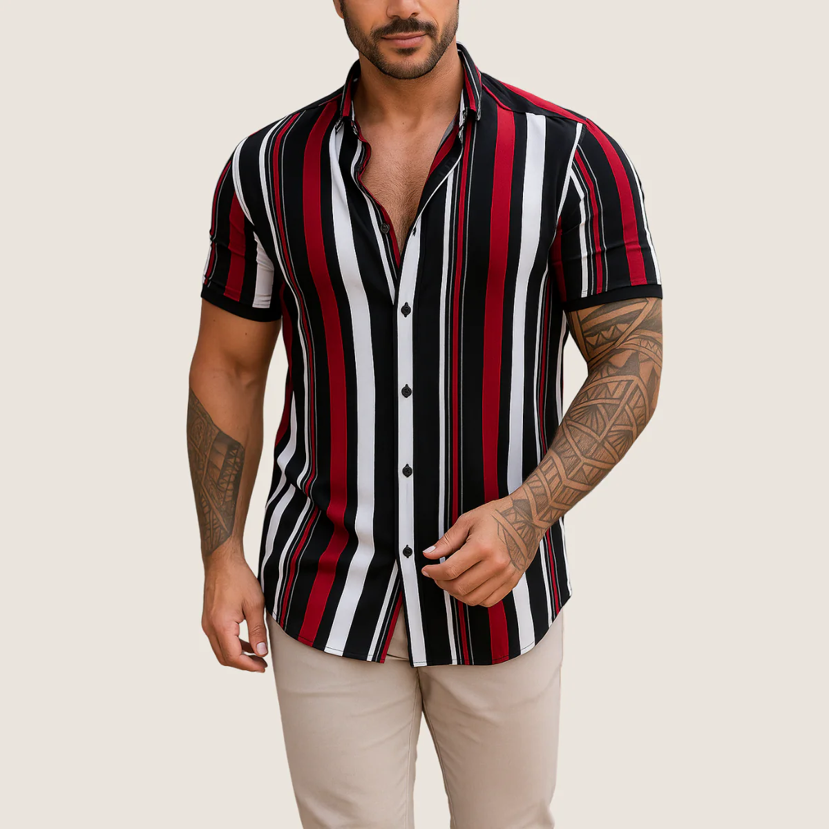 Jetta Chemise Imprimée – Style Estival Décontracté - Image 11