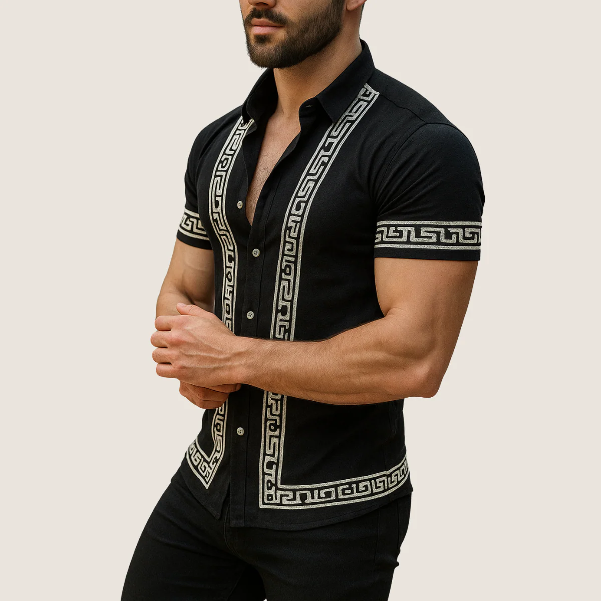 Jetta Chemise Imprimée – Style Estival Décontracté - Image 13