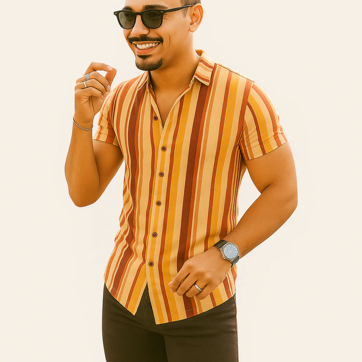 Jetta Chemise Imprimée – Style Estival Décontracté - Image 14