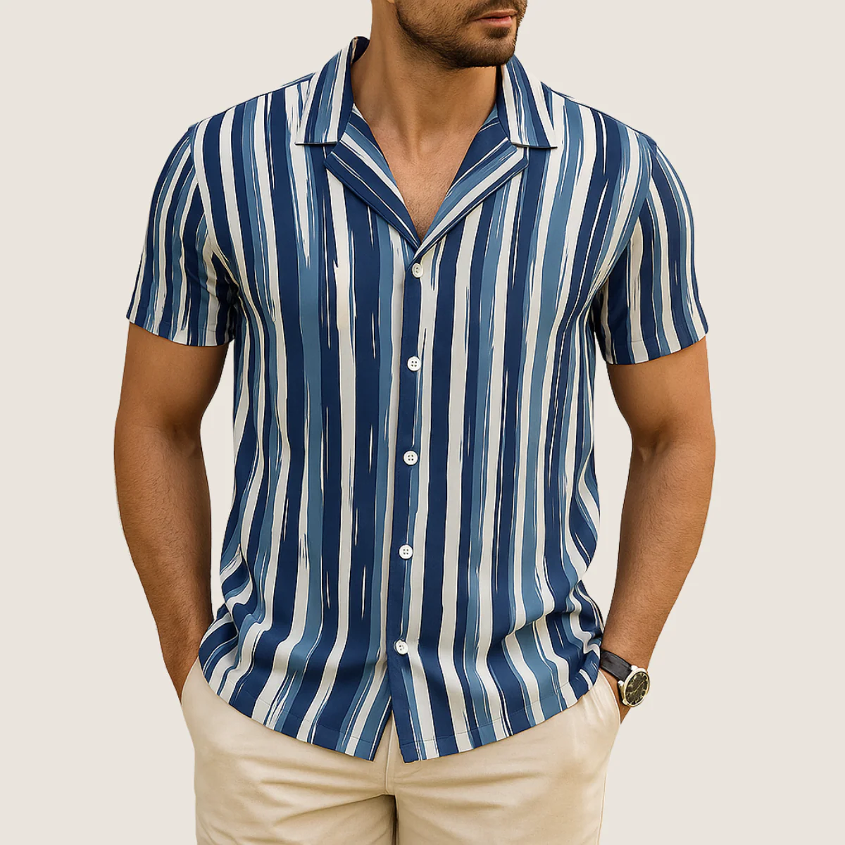 Jetta Chemise Imprimée – Style Estival Décontracté - Image 4