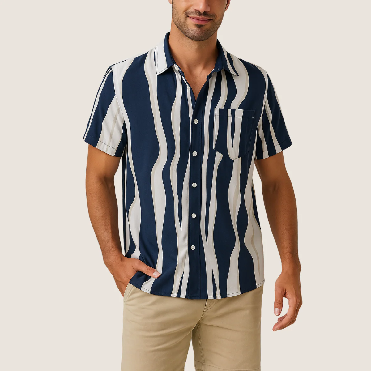 Jetta Chemise Imprimée – Style Estival Décontracté - Image 7