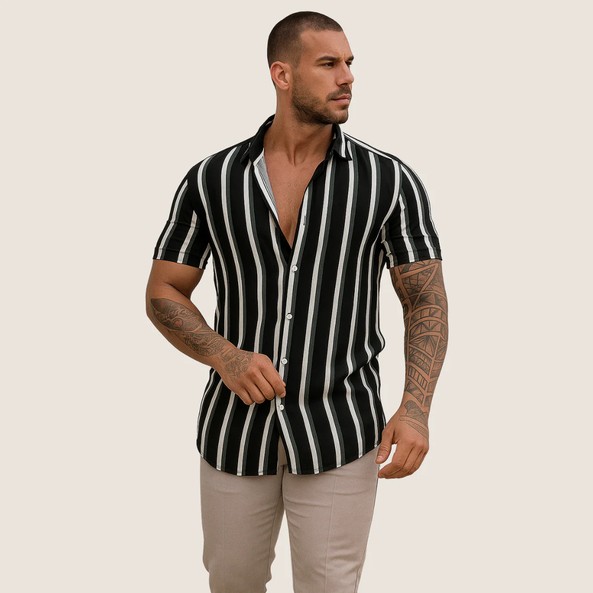 Jetta Chemise Imprimée – Style Estival Décontracté - Image 9