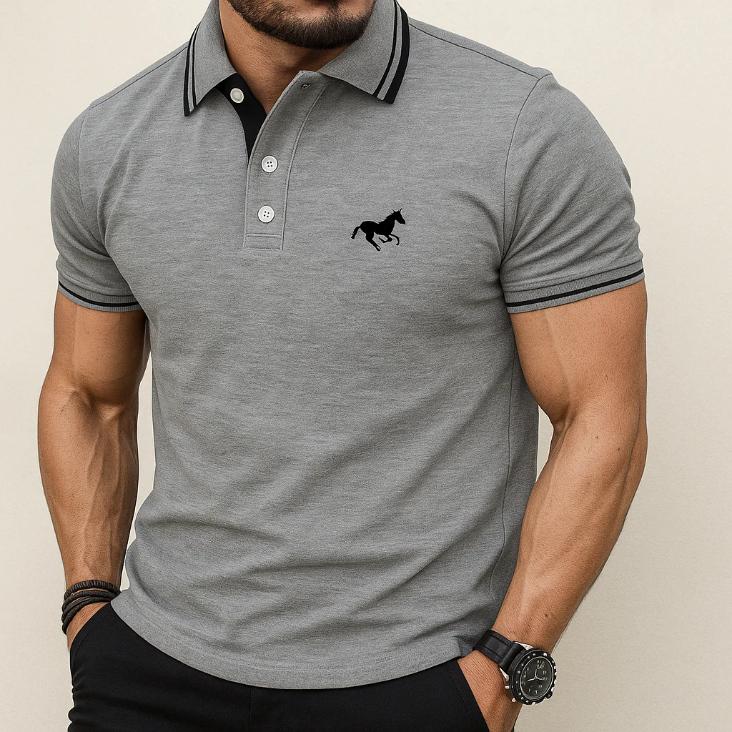 Jetta – Polo Homme avec Détails Contrastés - Image 4