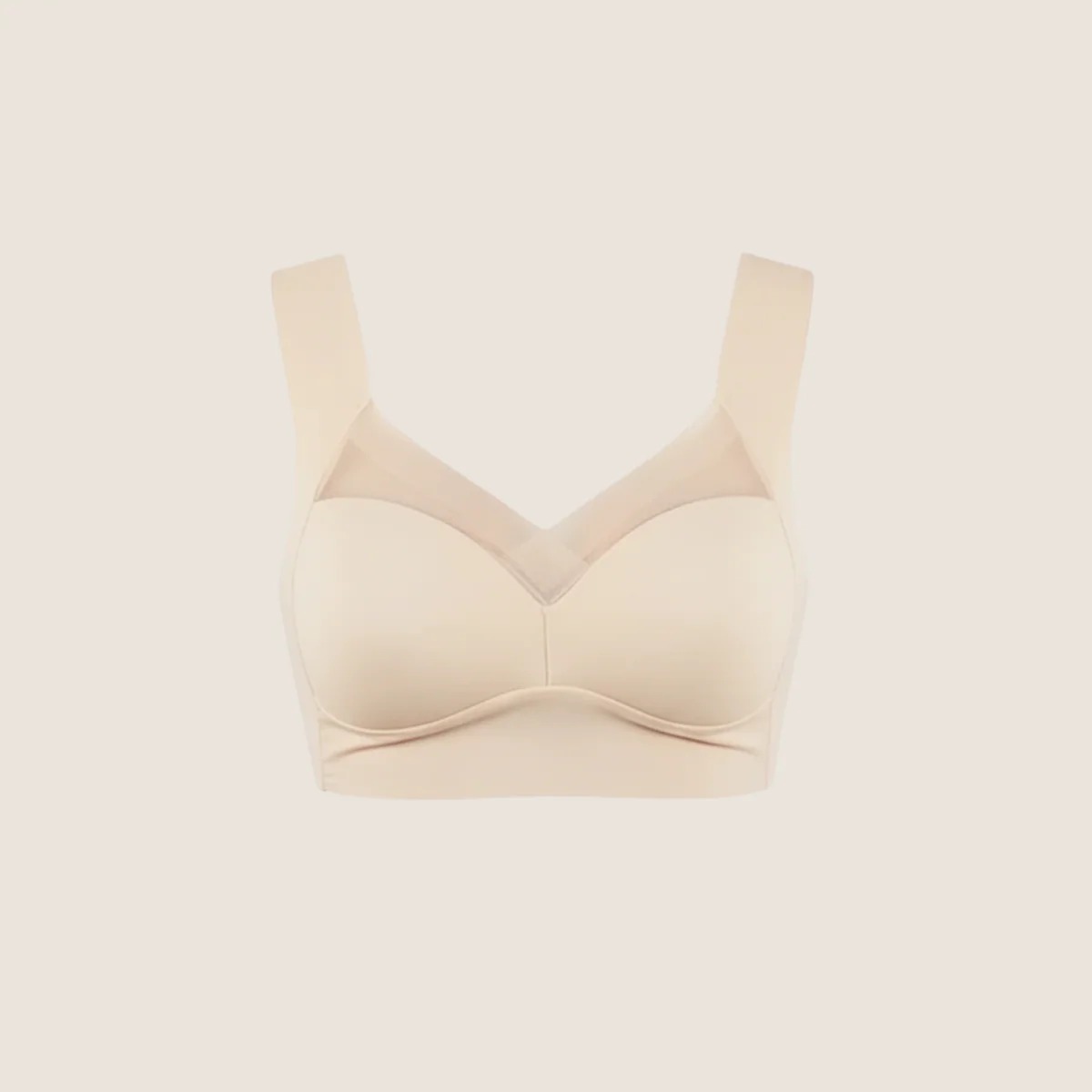 Soutien-gorge Anatomique Femme Ice Comfort – Sans Armature, Bretelles Larges et Maille Respirante