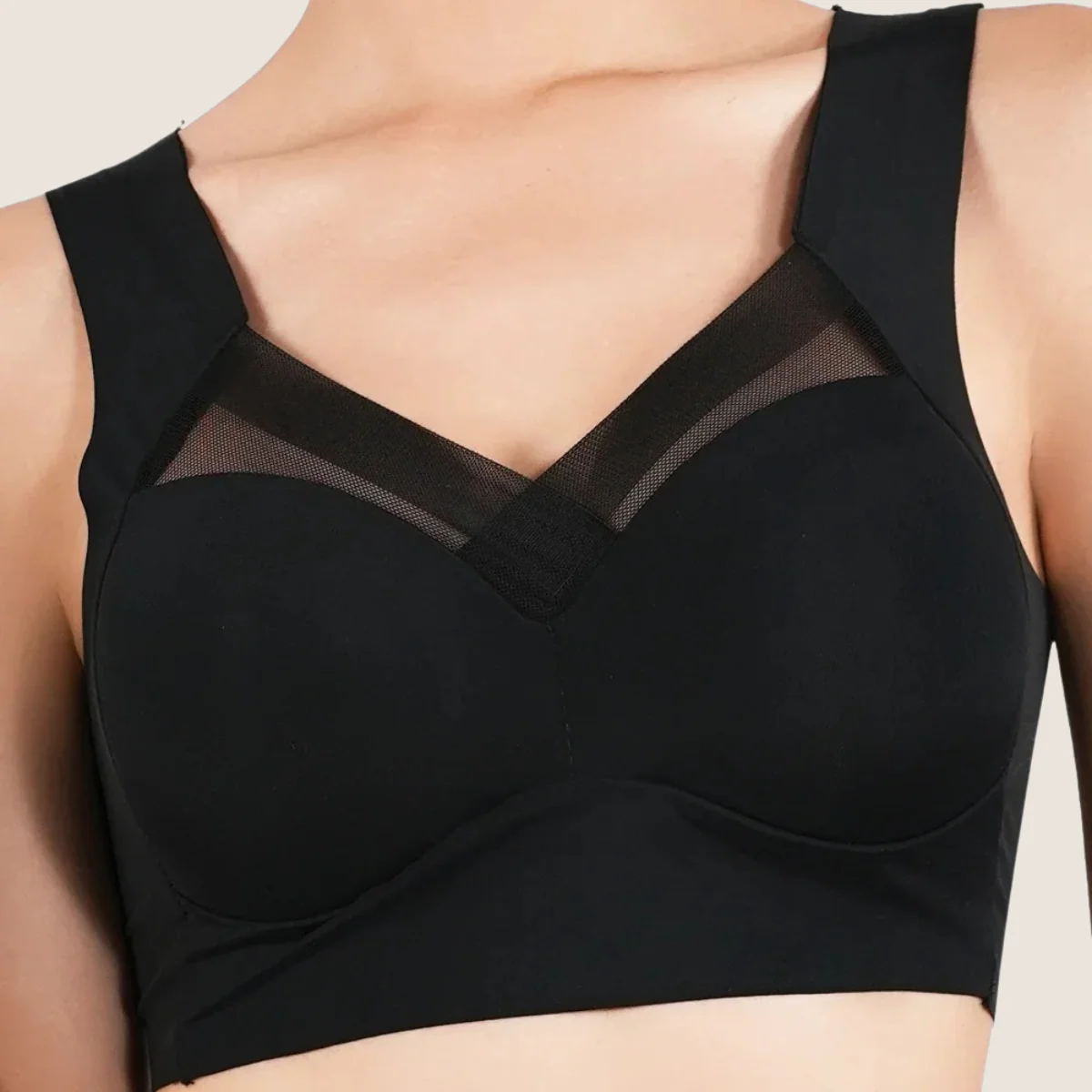 Soutien-gorge Anatomique Femme Ice Comfort – Sans Armature, Bretelles Larges et Maille Respirante - Image 5